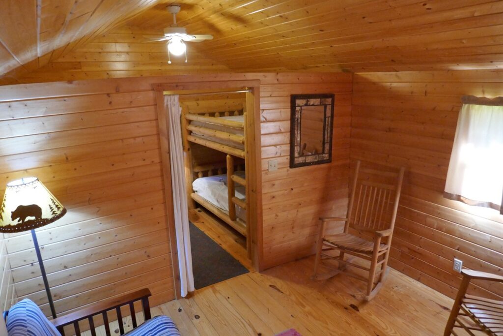 Inside view of a cabin