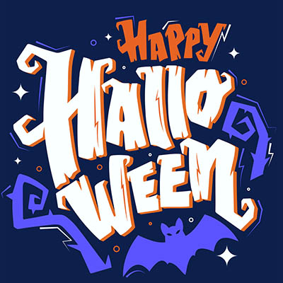 Halloween mini banner